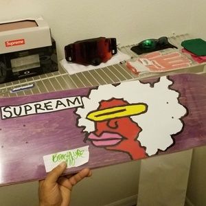 🔥Supreme - Gonz Skatboard Deck - Purple - Sealed